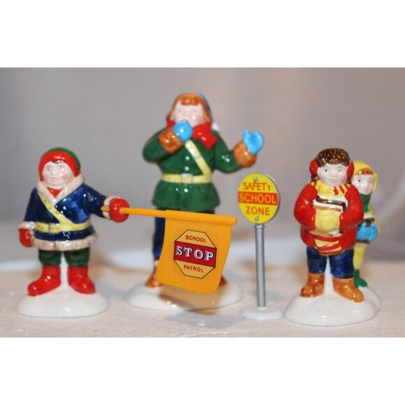 Dept 56 Snow Village - Safety Patrol - Picture 1 of 5